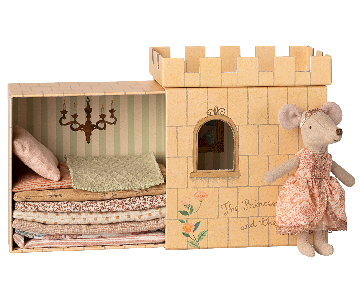Maileg - pelytė princesė ant žirnio